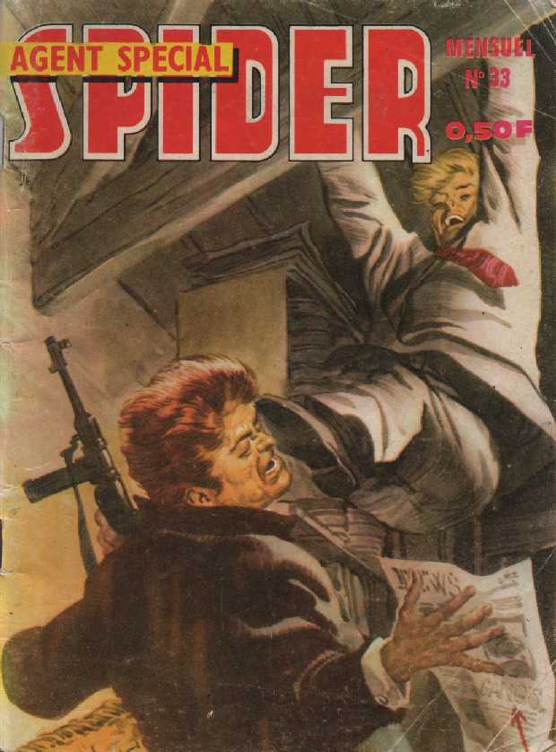 Scan de la Couverture Spider Agent Spcial n 33